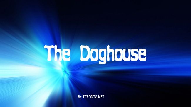 The Doghouse example